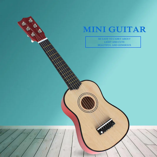 HarmonyWave™ Kids Mini Wood Guitar